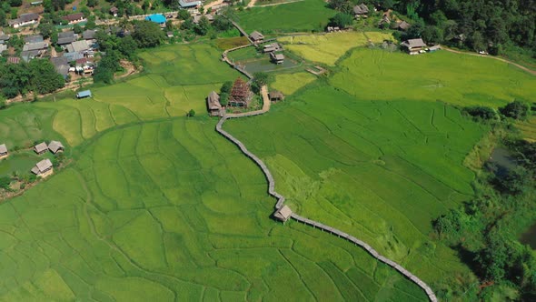 Bamboo Bridge in Pai, Mae Hong Son, Chiang Mai, Thailand alt