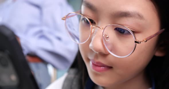 Student and teacher in the classroom alt