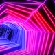  4K Neon low poly tunnel - VideoHive Item for Sale