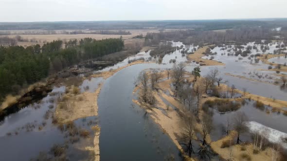 Spring Flood of the River