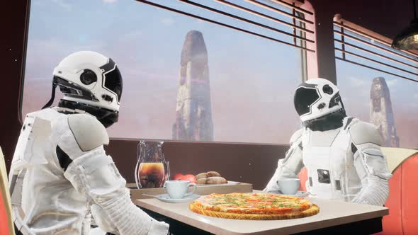 Diner On An Alien Planet
