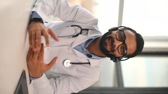 Video Chat with Indian Male Doctor alt