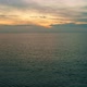 Flying Over Sea Sunrise Drone 4K - VideoHive Item for Sale