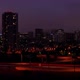 Denver Skyline Dramatic Sunrise in Fog Timelapse Pan Right - VideoHive Item for Sale