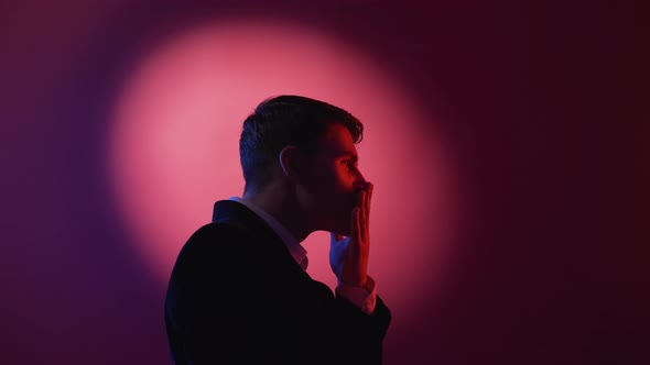 Happy Valentine Day Flirting Man Seductive Message alt