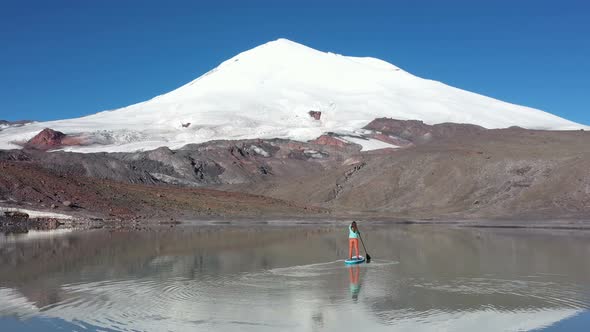 Sup On Mountain Lake