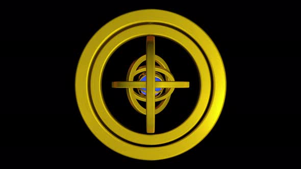 Perpetual motion of abstract geometric figures alt