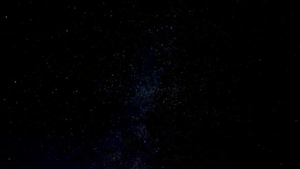 Timelapse of Moving Stars in Night Sky alt