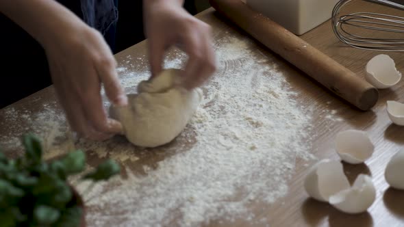 Kneading Bread Dough alt