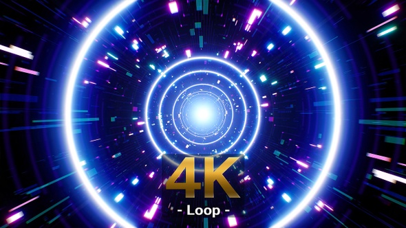 Neon Video Jockey Tunnel alt