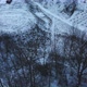 Flight in the city park. Winter landscape. Aerial photography. - VideoHive Item for Sale