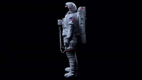 Astronaut Spining