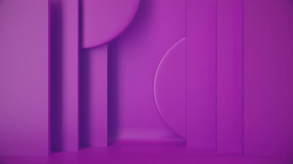 Abstract Loop Purple Scene Background