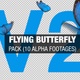  Flying Butterfly 4 K Pack V2 - VideoHive Item for Sale