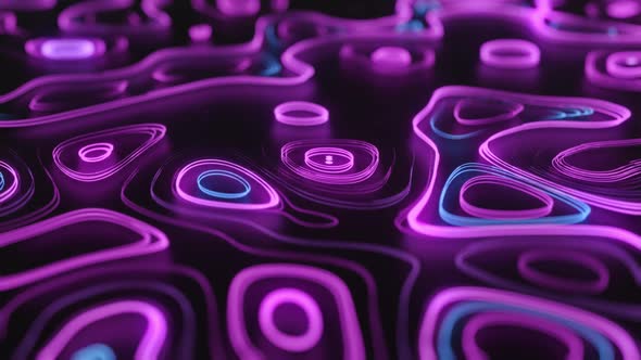 Abstract Neon Loop