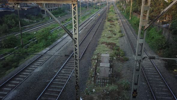 Timelapse of Mumbai local trains alt