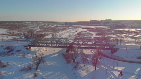 Snow Railway Bridge alt