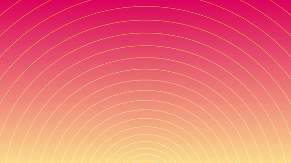 Abstract geometric gradient color background. Looping 4k video background.