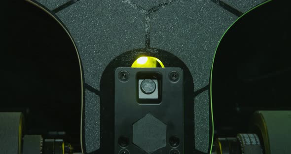 Electric Skateboard Front Details Isolated