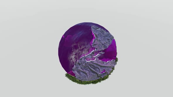 The earth is rotating