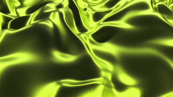 Green Silk Wave