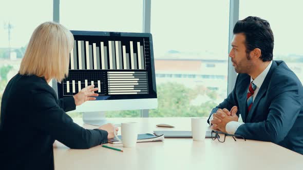 Business Visual Data Analyzing Technology By Creative Computer Software alt