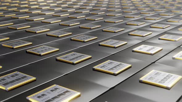 A conveyor with a lot of chips. alt