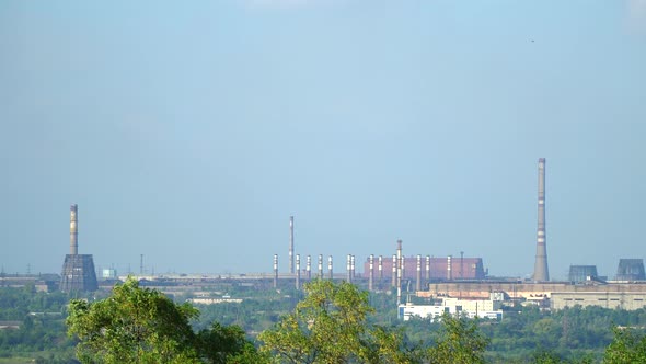 Landscape At the Metallurgical Plant