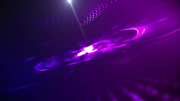 Purple Trapcode Form Background 4K alt