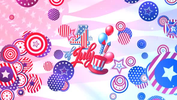 4th July Loop Background alt