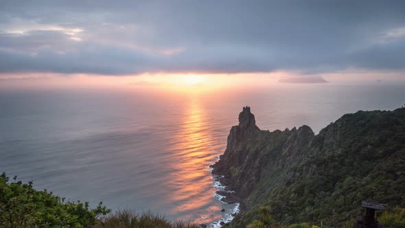 Epic Sunrise over Ocean Coast alt