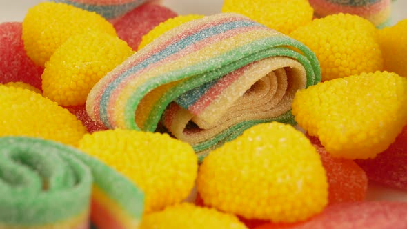 colorful candies and jellies alt