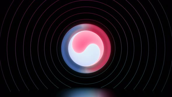 Optical illusion with hypnotic effect alt