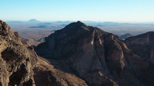 Saddle Mountain Summit View - Tonopah, AZ - Aerial alt
