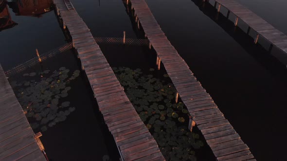 Floating Village Bokodi Hungary alt