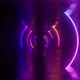 Circle Neon Light VJ Loop 4K - VideoHive Item for Sale