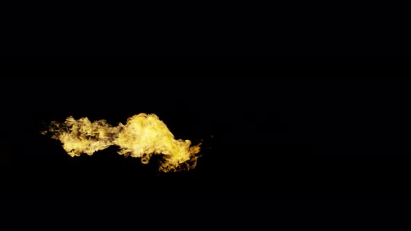 Vertical Fire Special Effect