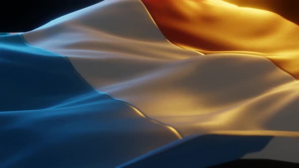 Luxembourg - Stylized Flag alt