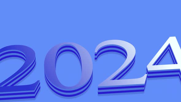 Word 2024 3D Number Year 2024 Illustration Motion Graphics VideoHive   Inline Image Preview 