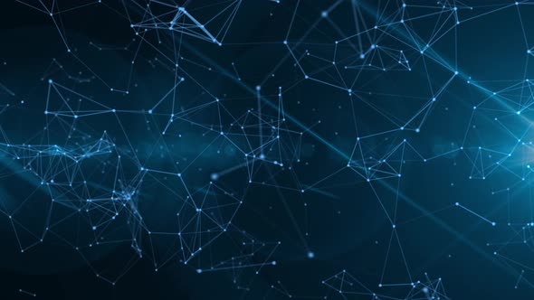 Plexus Lines Footage Animation