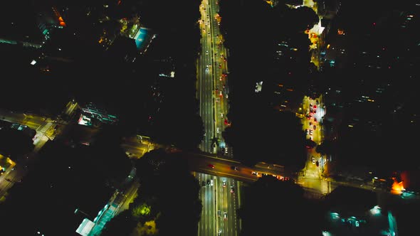 Deep Night in a Big City