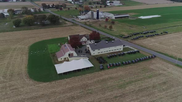 Amish Wedding in an Amish Farm Captured by a Drone alt
