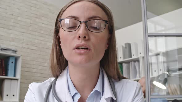 Doctor Video Calling Patient alt