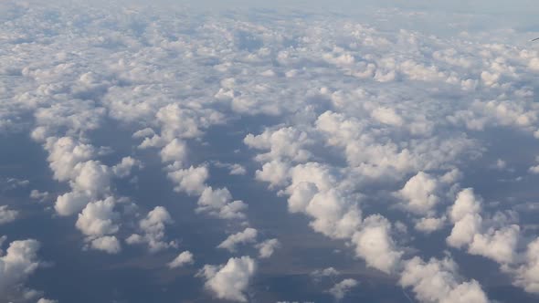 Real Flight Over Clouds