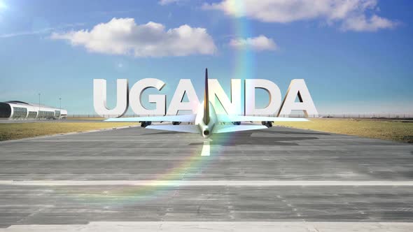 Commercial Airplane Landing Country   Uganda
