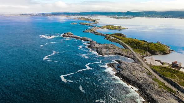 Atlantic Ocean Road -Atlanterhavsveien, Norway alt