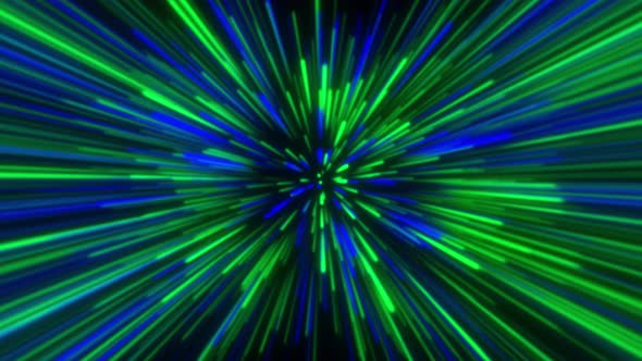 Colorful Hyperspace Jump Loop Neon Lights V7 alt