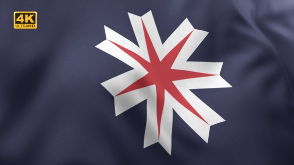 Hokkaido Flag - 4K alt