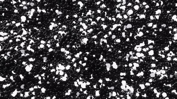Fluid Spheres White Black
