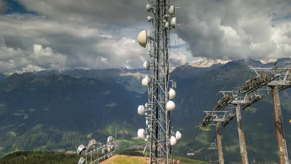 Dolomites alps italy mountains snow peaks ski timelapse alt